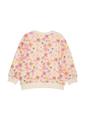 Sweatshirt 92/98 Oversize - Creme|mehrfarbig