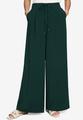 Stoffhose mit Bindegürtel 30 Inch 36 - Green Forest