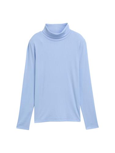 Langarmshirt mit Rollkragen