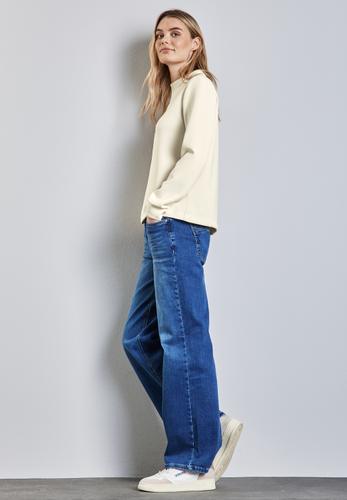 Silk-Look Shirt 40 - Lucid White