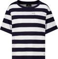 Sweatshirt mit Brusttasche 38 - Marine Ringel