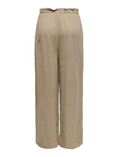 ONLSOLVI MW LINEN BL PB CULOTTE CC PNT M/32 Verkürzt - Coriander