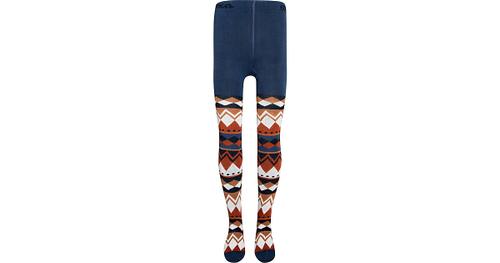 Kinder Strickstrumpfhose blau Gr. 110/116 Mädchen Kinder