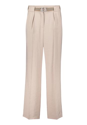 Stoffhose 42 Relaxed Fit - Powder Pearl