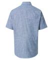 Freizeithemd Kurzarm L Casual Fit - Blau
