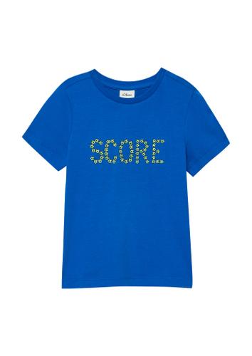 T-Shirt 104/110 Regular Fit - Blau