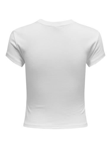 ONLELINA S/S O-NECK SHORT TOP JRS NOOS