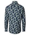 Businesshemd Langarm 43 Modern Fit - Blau