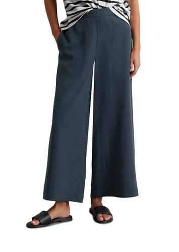 Culotte wide cropped