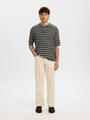 SLHDANE SS KNIT COLOR STRUCTURE POLO