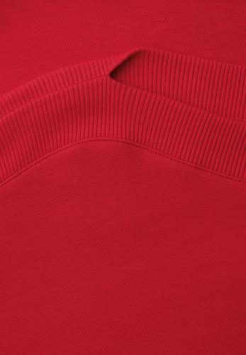 Dropped Shoulder Shirt mit Rippdetail