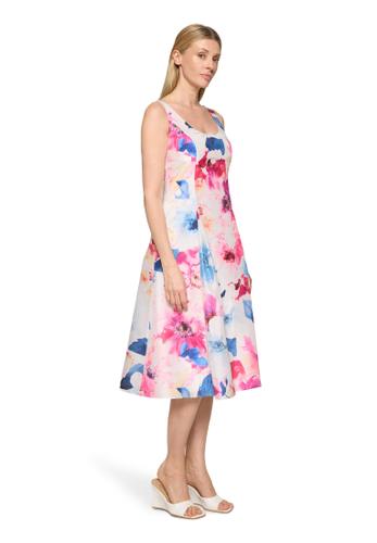 Cocktailkleid 38 Ausgestellt - Cream/Pink