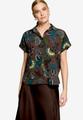 Bluse kurzarm mit Print