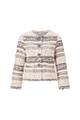 Glam bouclé jacket Weiß S