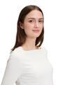 Casual-Shirt M Gerade - Rohweiß