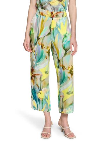 Marlene-Hose 38 Relaxed Fit - Mint/nature