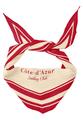Nickituch in Diamantform mit Wording One size - Salsa Red