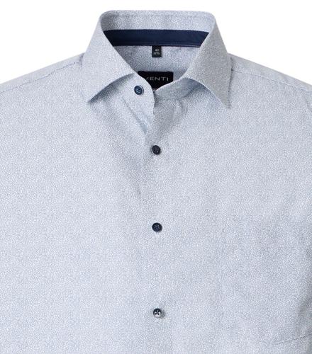 Businesshemd Kurzarm 44 Comfort Fit - Blau