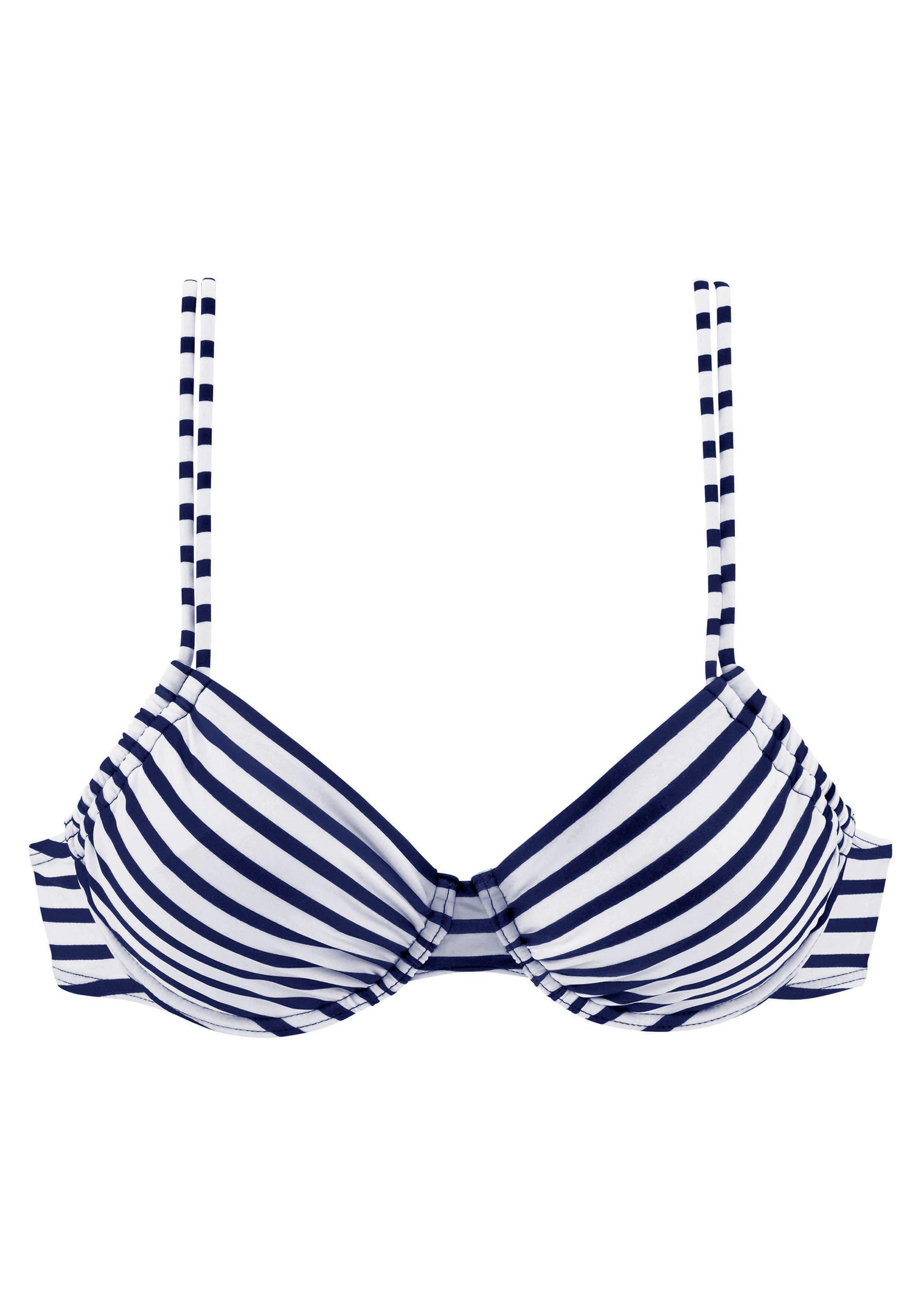 venice beach lm exkl. sport Bügel-Top 44F - White-navy-s