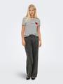 ONLHEART S/S TEE JRS NOOS S Normal geschnitten - Cloud Dancer
