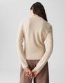 Strickjacke "Saltus" - Hellbraun / 38