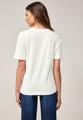 T-Shirt mit Print S - Vanilla White