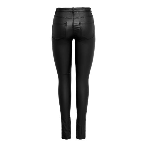 ONLROYAL LIFE HW SK ROCK COATED PIM NOOS XS/32 Skinny Fit - Black