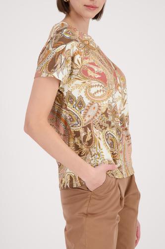 T-Shirt mit Paisleymuster