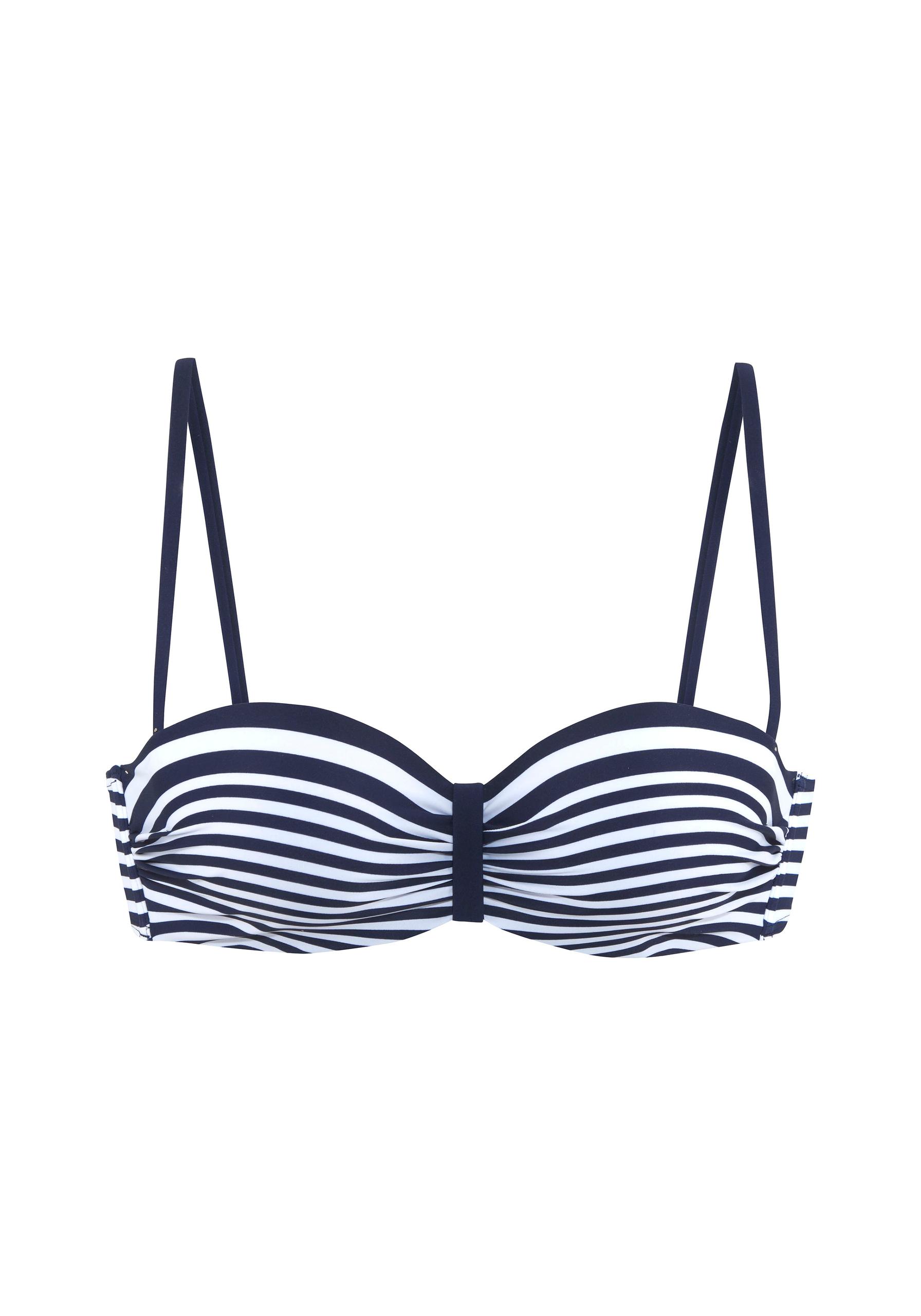venice beach lm exkl. sport Bügel-Bandeau-Top 42E - Navy-white S