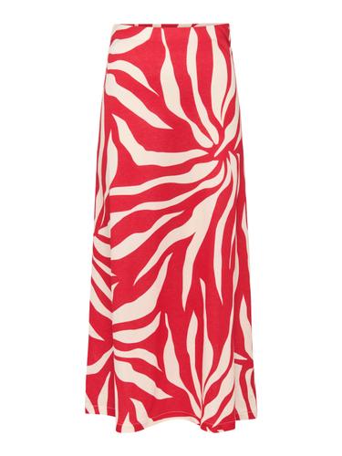 ONLCHIGO SAKURA LONG SKIRT WVN M - Barbados Cherry