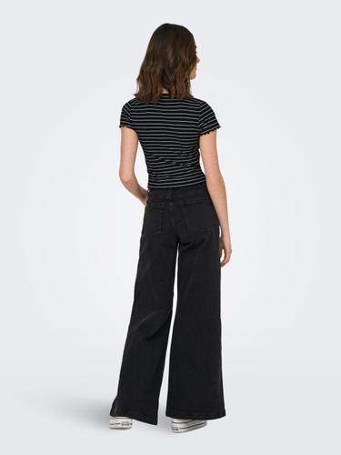 ONLEMMA STRIPE S/S TOP JRS