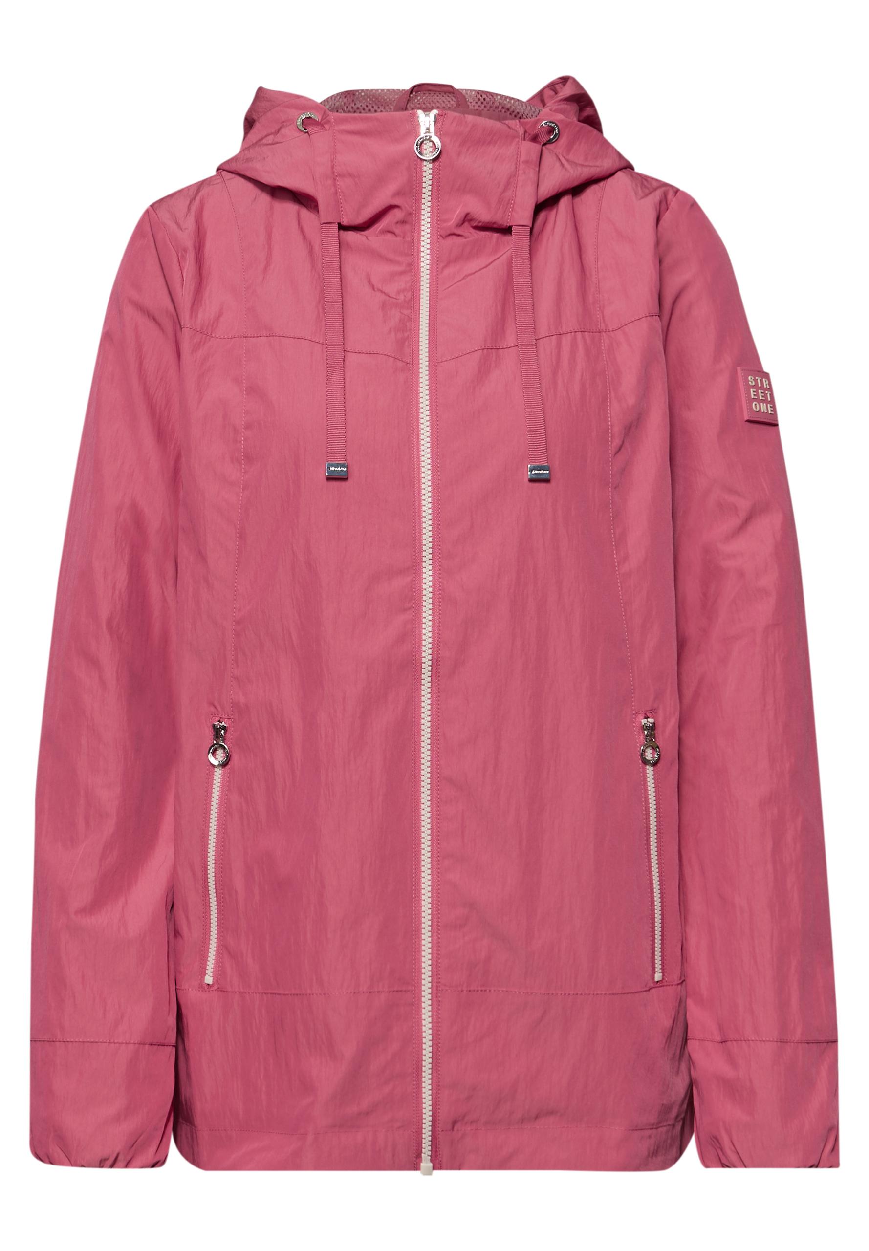 Jacke mit Kapuze und Zipper 36 - Desert Berry