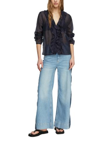 Bluse 36 - Blau