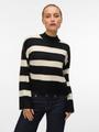 VMINEZ LS HIGHNECK SHORT PULLOVER BOO XL Normal geschnitten - Black