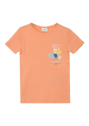 T-Shirt 128/134 Slim Fit - Orange