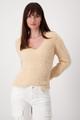Flauschiger Pullover 40 - Peach Nectar