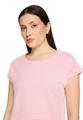 Casual-Shirt XXL Lässig - Pink/Cream