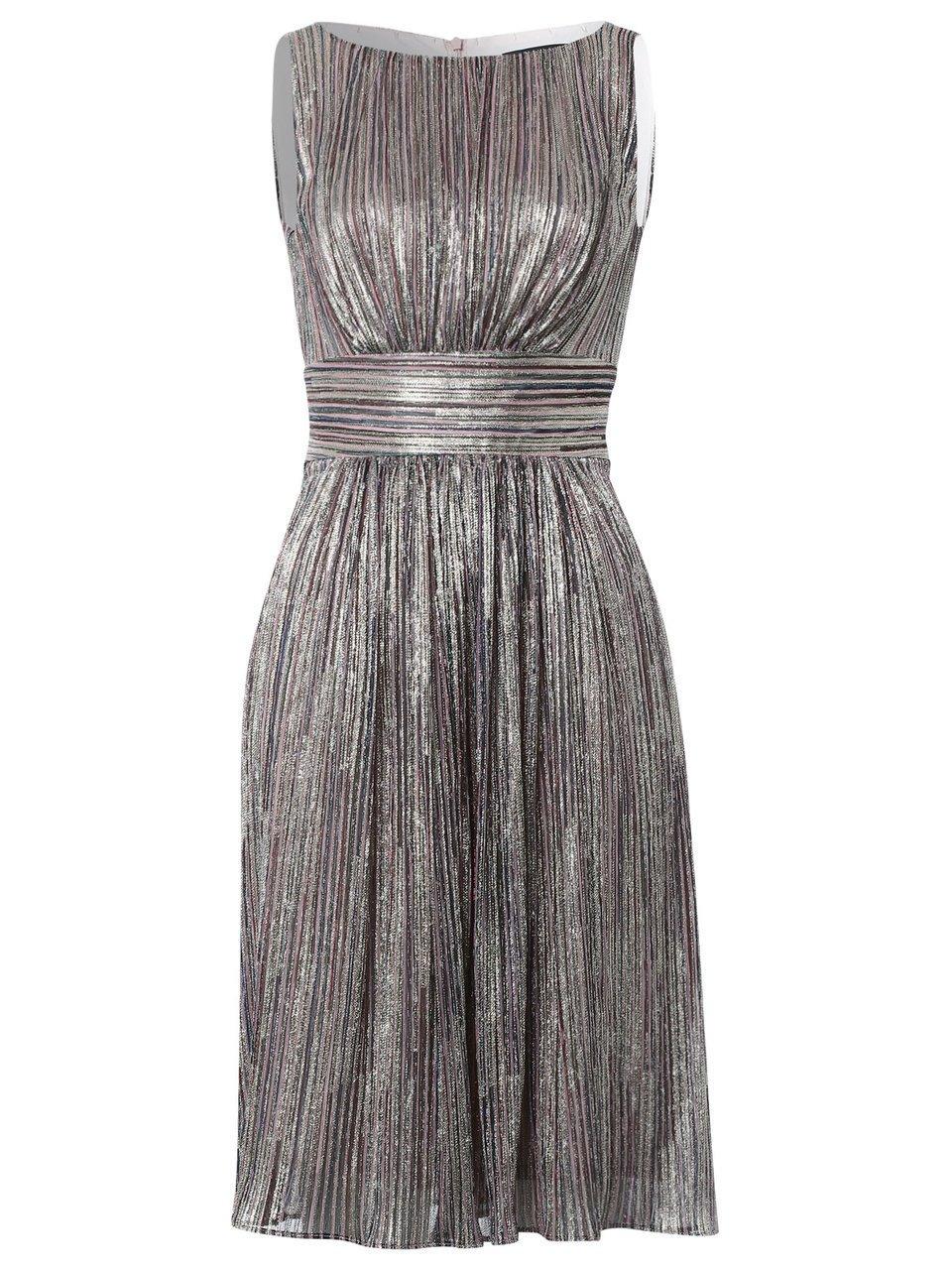 Kleid im Metallic-Look