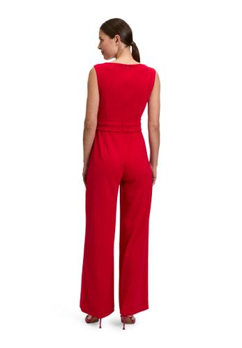 Jumpsuit 34 Ausgestellt - Red Rose