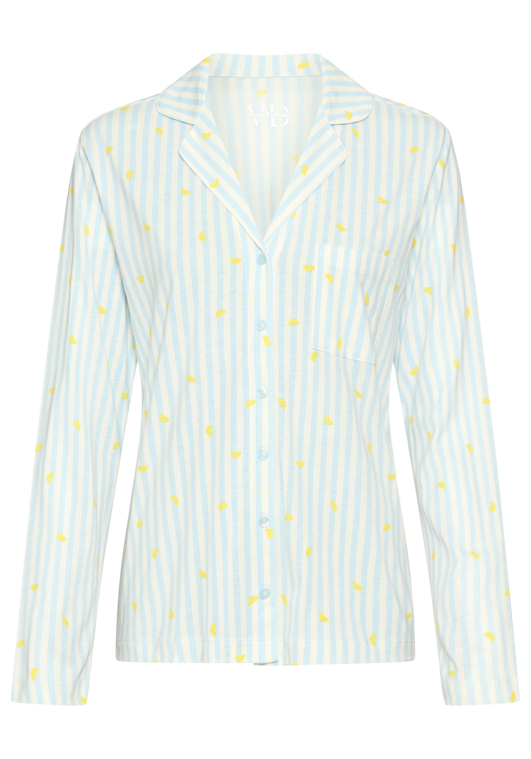Vivance Dreams VD Classic Shirt 36/38 - Blue Stripes