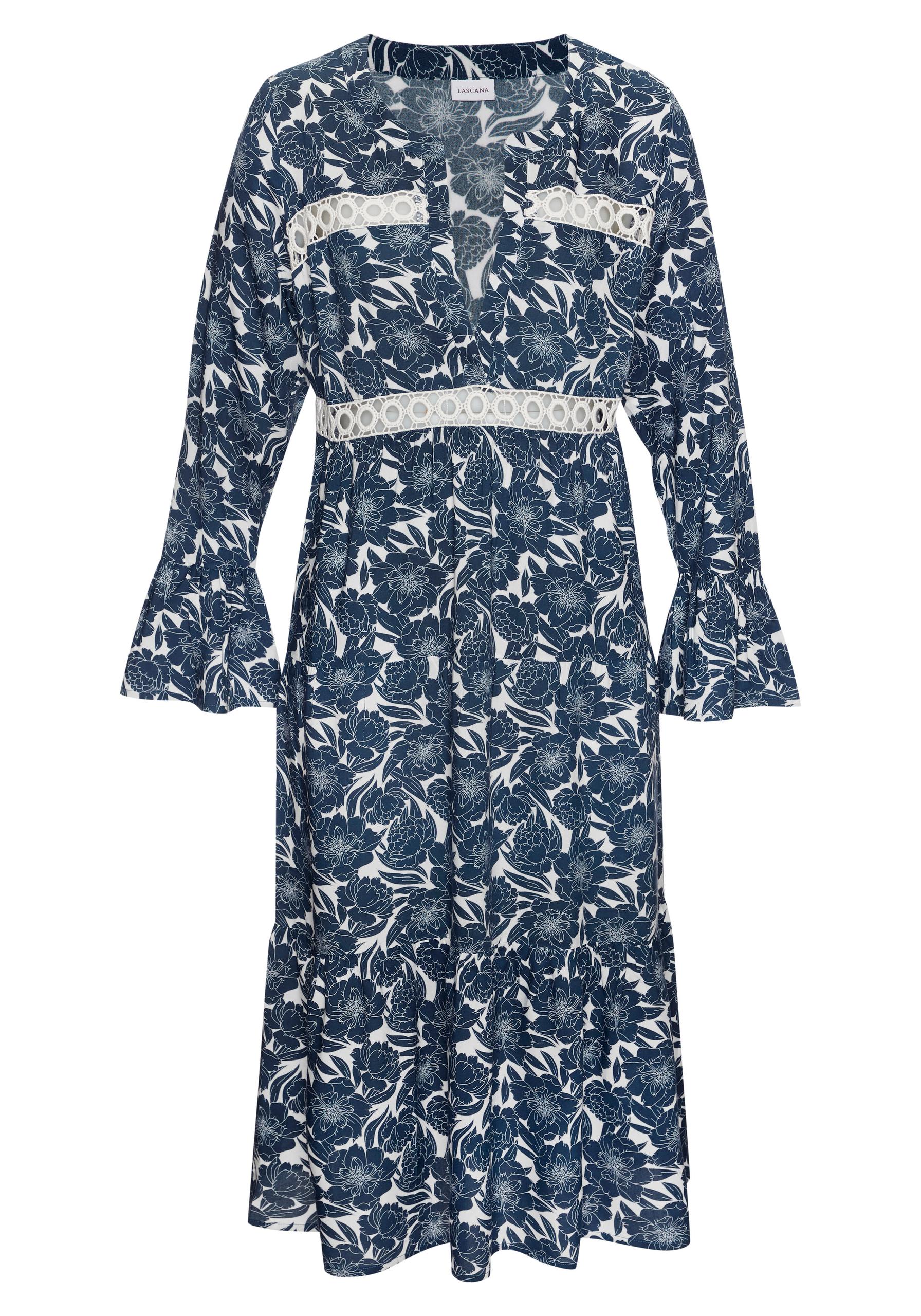 LASCANA Tunika 36/38 - Navy-cream