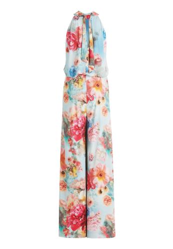 Jumpsuit 34 Figurumspielend - Blue/Rosé