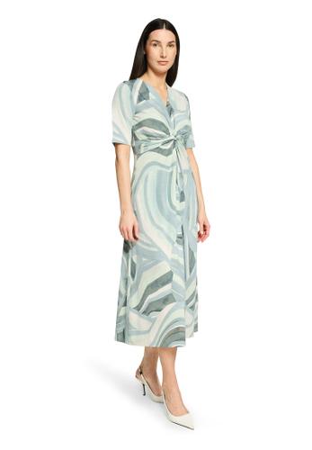 Midikleid 38 Figurnah - Mint/Green
