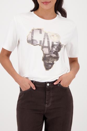 T-Shirt mit Afrika-Aufdruck