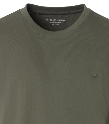 T-Shirt unifarben 004200 M - Grün