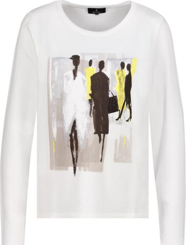 Langarmshirt mit Gemäldeprint