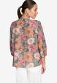 Schlupfbluse mit Blumenmuster