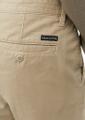 Stig shaped fit, shaped leg, regular length, welt pockets