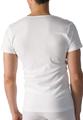 Mey Herren-Shirt mit V-Ausschnitt 101 Weiss