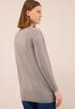 Offene Strickjacke S - Toffee Cream Melange